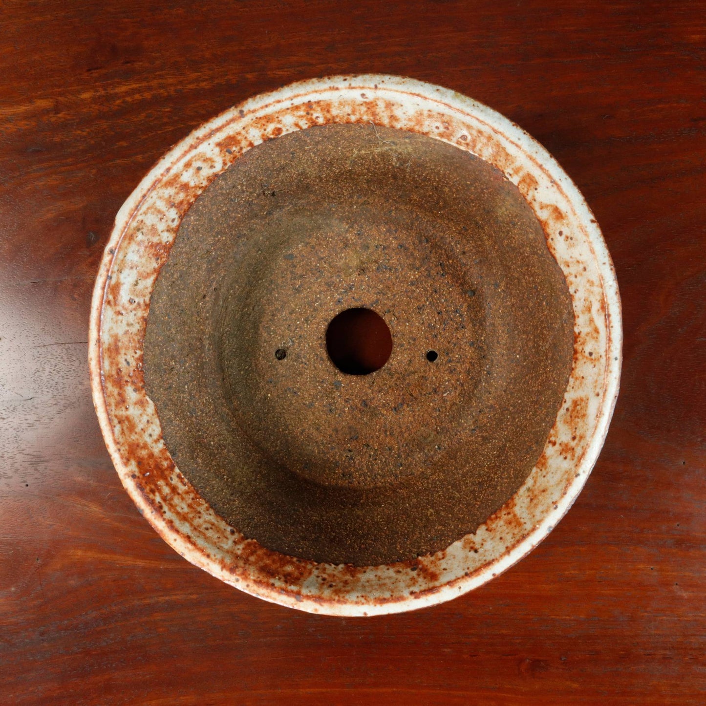 Hand Made Round Bonsai Pot - Denise Allen