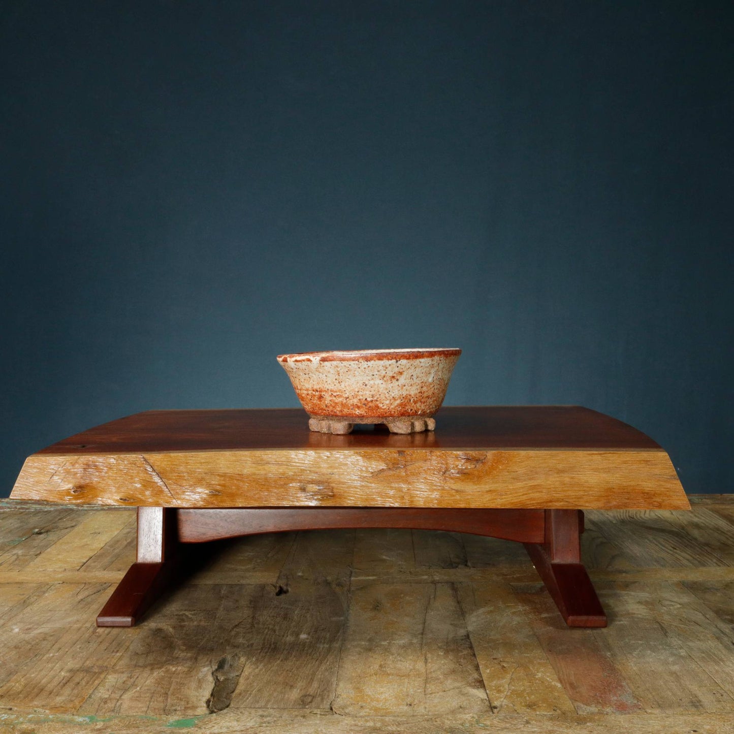 Hand Made Round Bonsai Pot - Denise Allen