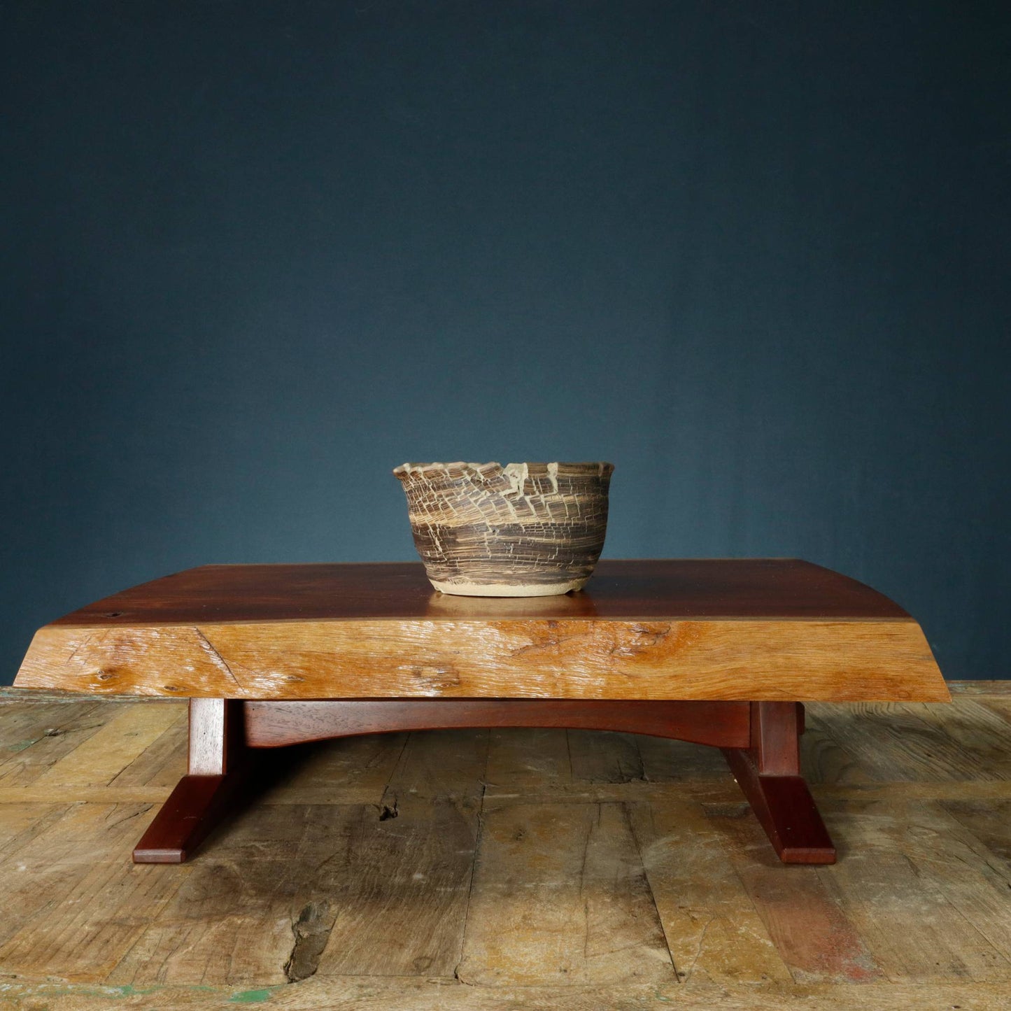 Hand Made Round Bonsai Pot - Denise Allen #3