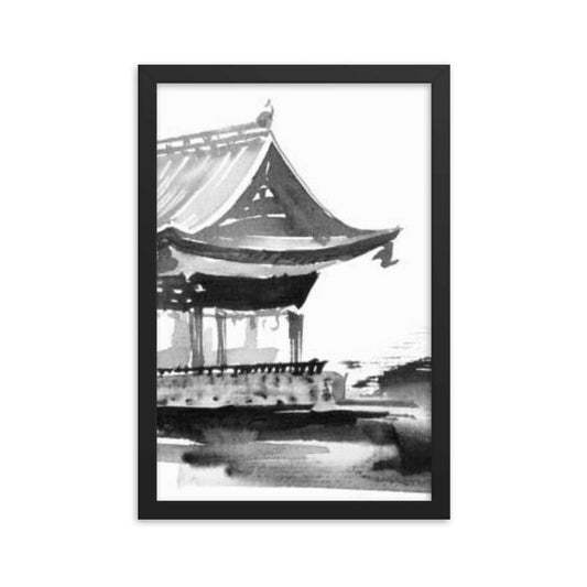 Nihon kenchiku Print - Bonsai-En