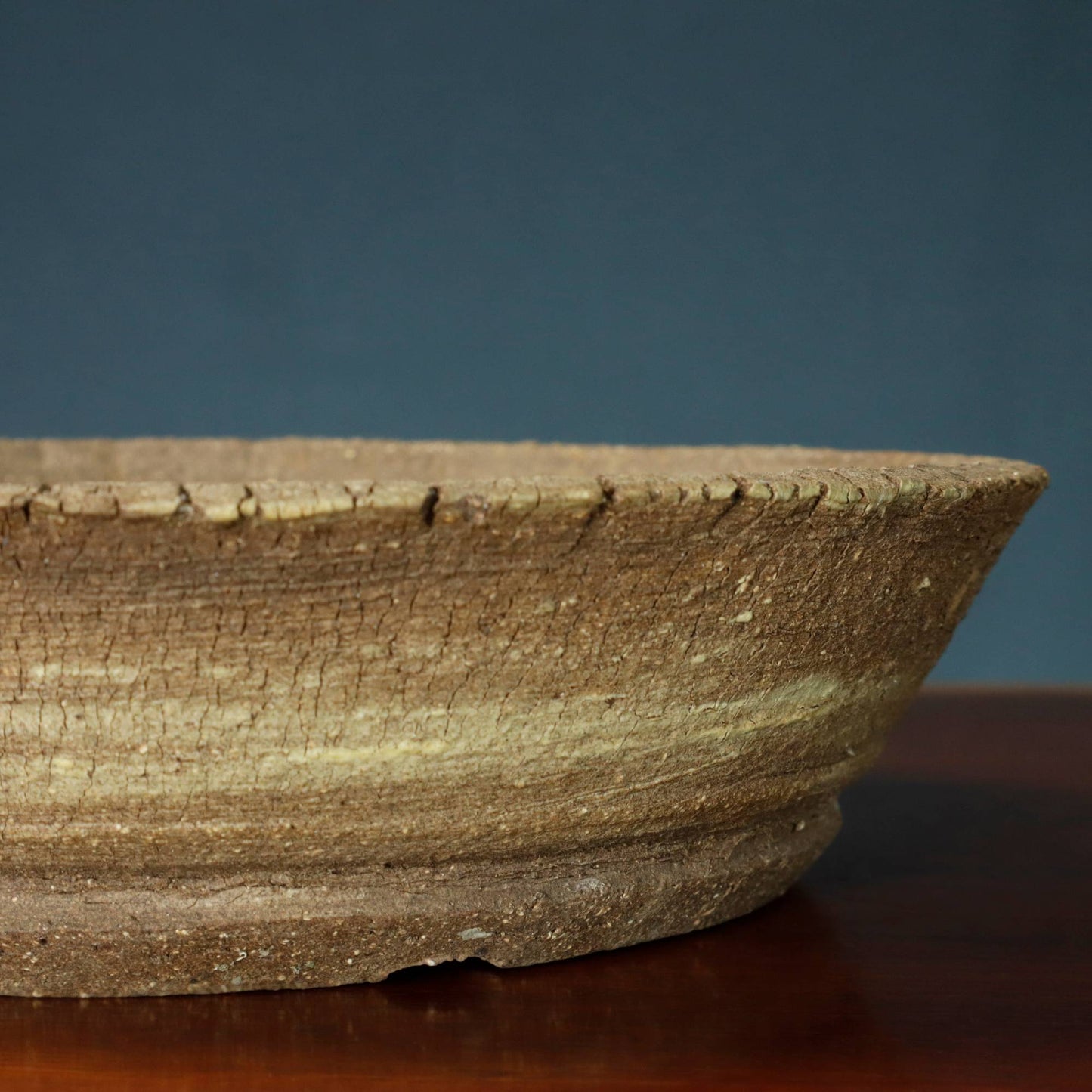 Hand Made Round Bonsai Pot - Denise Allen #2