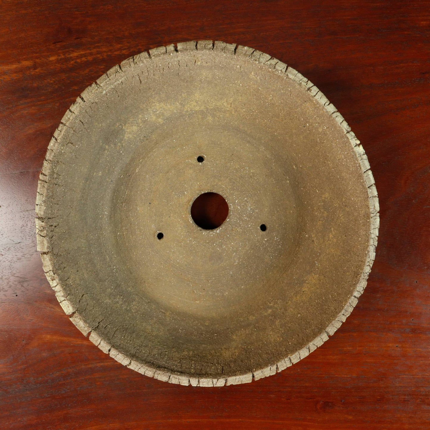 Hand Made Round Bonsai Pot - Denise Allen #2