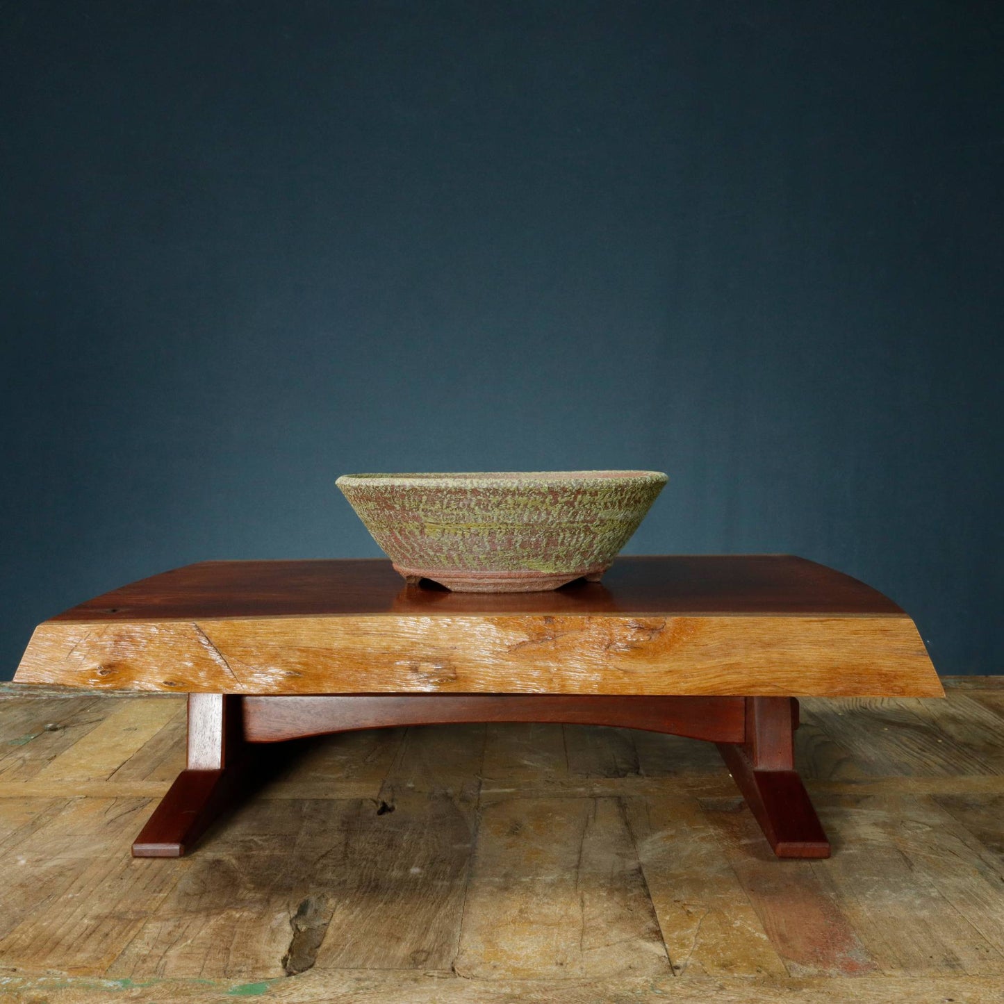 Hand Made Round Bonsai Pot - Marg Fenn