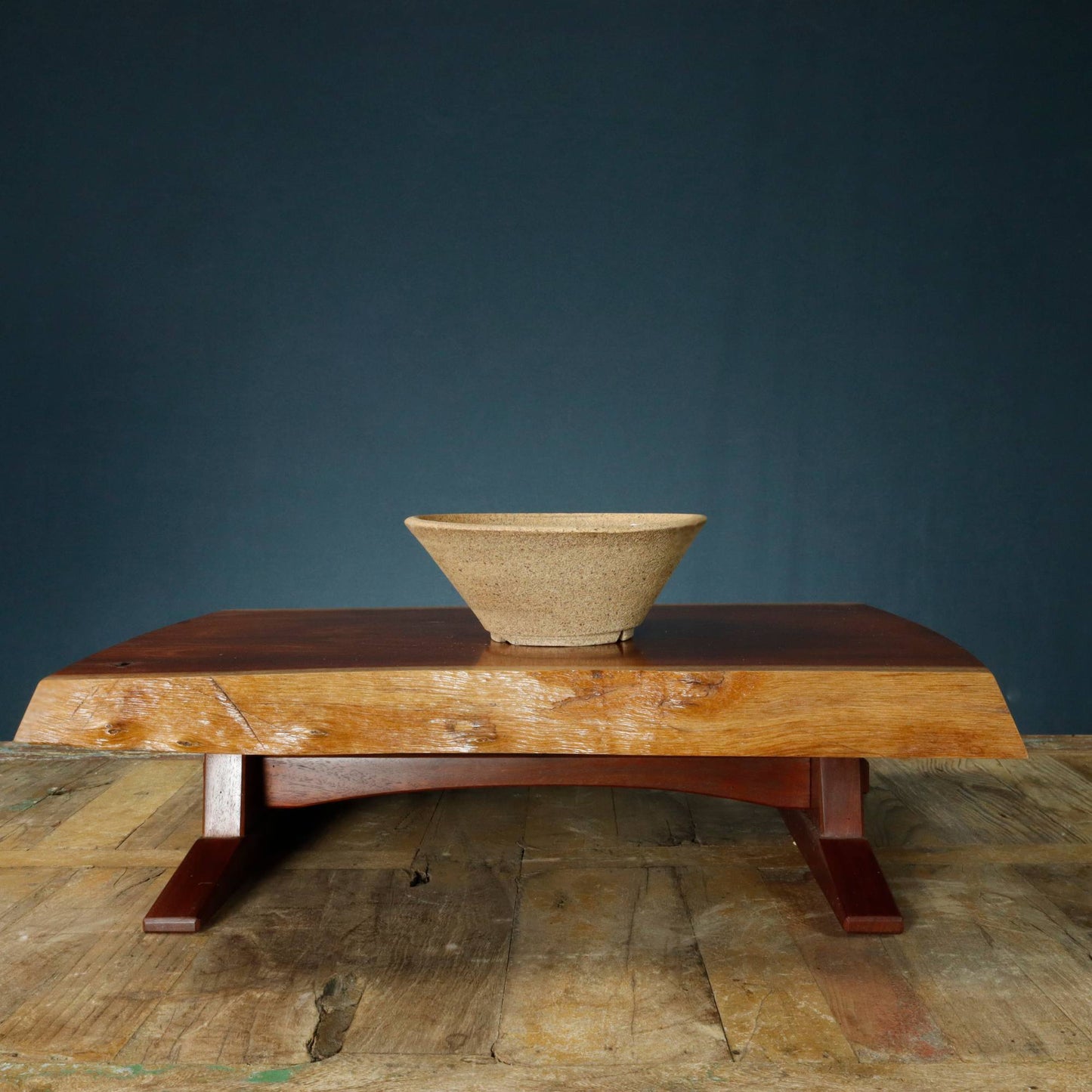 Hand Made Round Bonsai Pot - Janet Selby