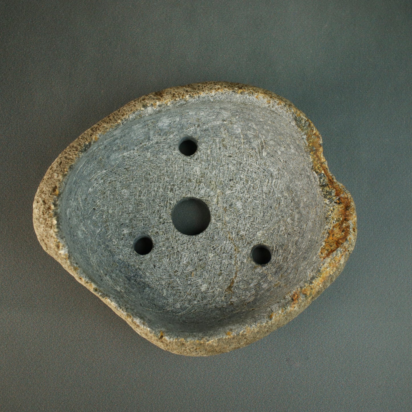 Natural Stone Kusamono Pot #3