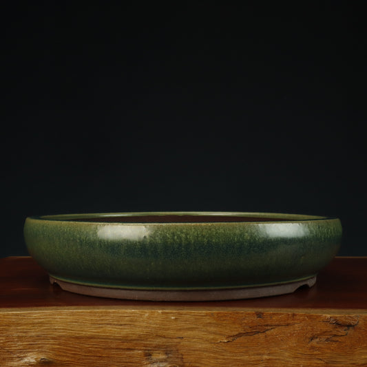 Yamaaki Glazed Bonsai Pot