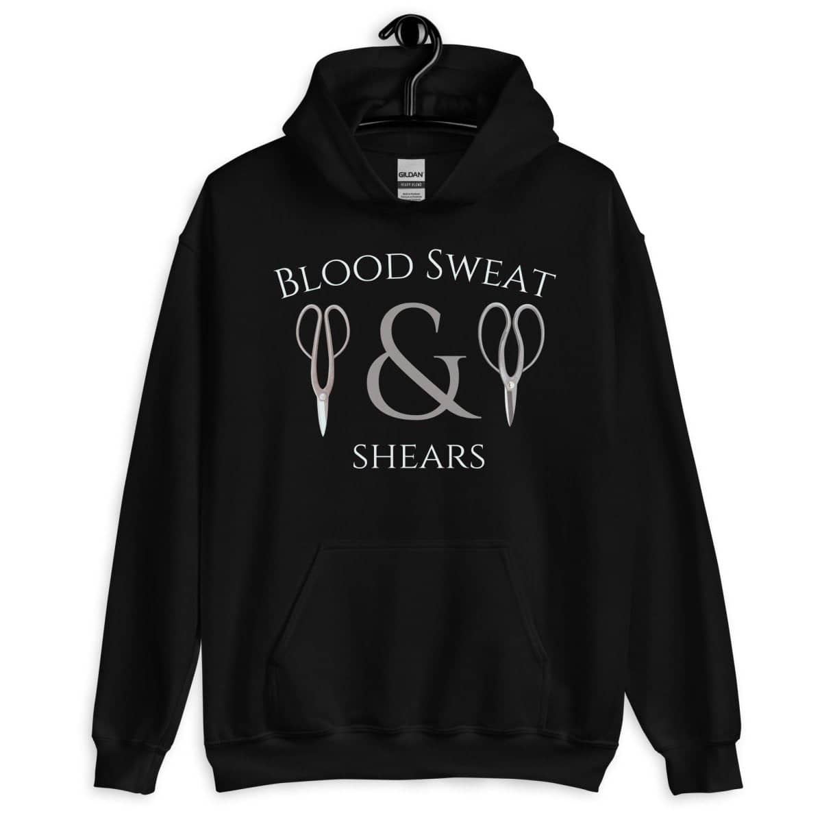 Blood Sweat And Shears Dual Scissors Unisex Hoodie