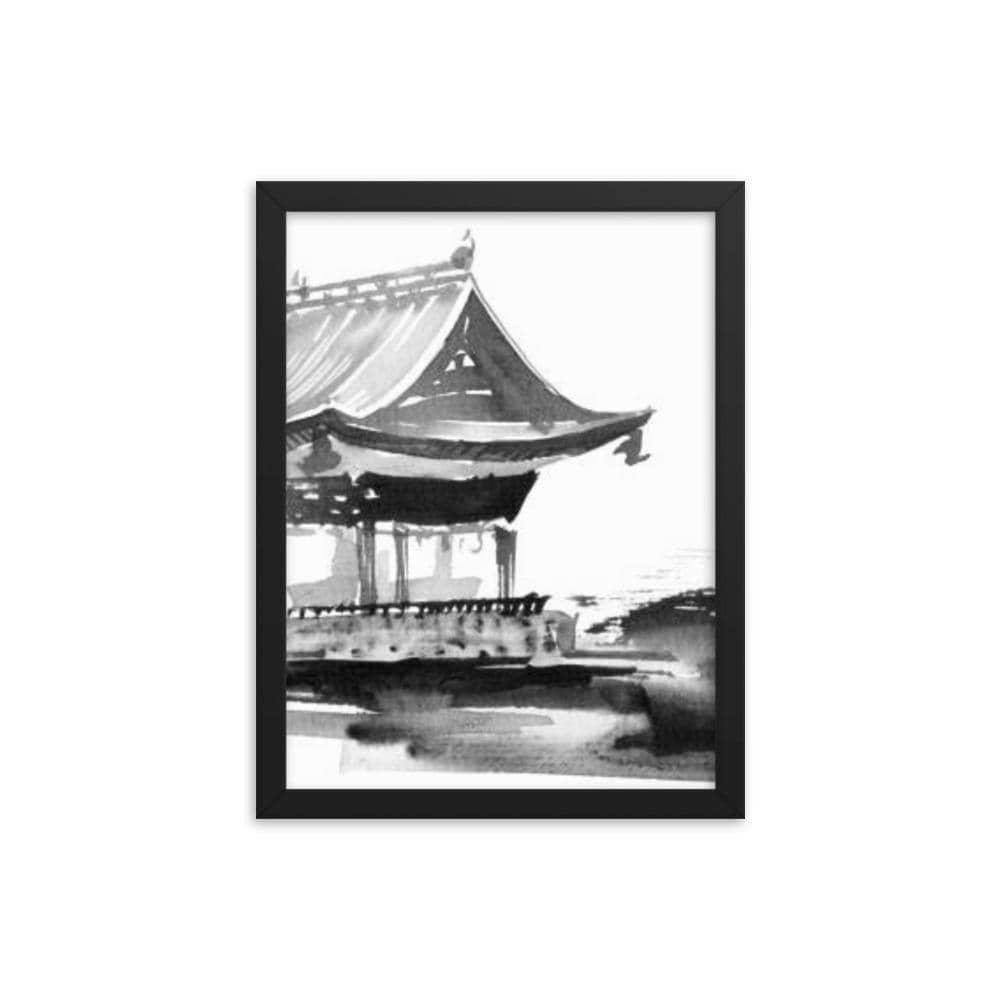 Nihon kenchiku Print - Bonsai-En