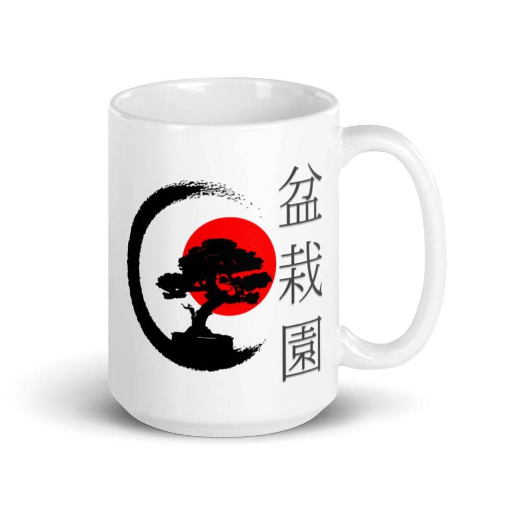 Red Sun Bonsai Coffee Mug - Bonsai-En